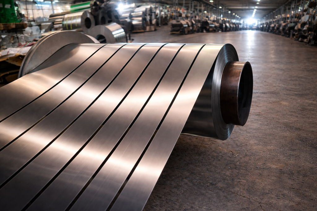 paslanmaz çelik dilimleme işlemi